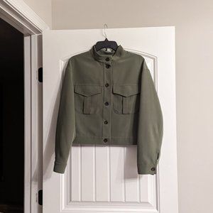 LAST CHANCE - Banana Reublic Cropped Moto Jacket